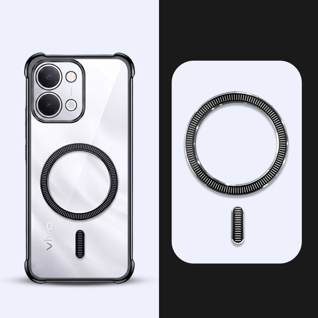 Vivo T5x 5G Premium Magnetic Magsafe Airbag Case