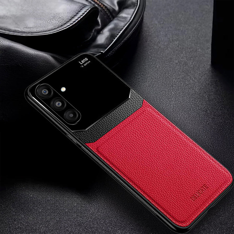 Samsung Galaxy A16 5G Premium Leather Lens Protective Case
