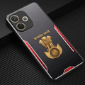 Oppo A5 Pro 5G Satyamev Jayate 3D Metal Aluminium Back Case