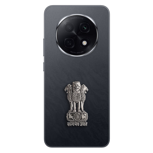 Oppo F29 Pro 5G Compatible Satyamev Jayate 3D Metal Emblem Sticker