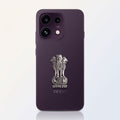 Oppo Reno 16c 5G Compatible Satyamev Jayate 3D Metal Emblem Sticker