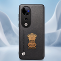 Vivo T3 Ultra 5G Satyamev Jayate Vegan Leather Back Case
