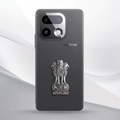 Realme 16 Pro+ 5G Compatible Satyamev Jayate 3D Metal Emblem Sticker