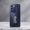 Vivo T3 5G Compatible Satyamev Jayate 3D Metal Emblem Sticker