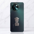 Vivo Y58 5G Compatible Satyamev Jayate 3D Metal Emblem Sticker