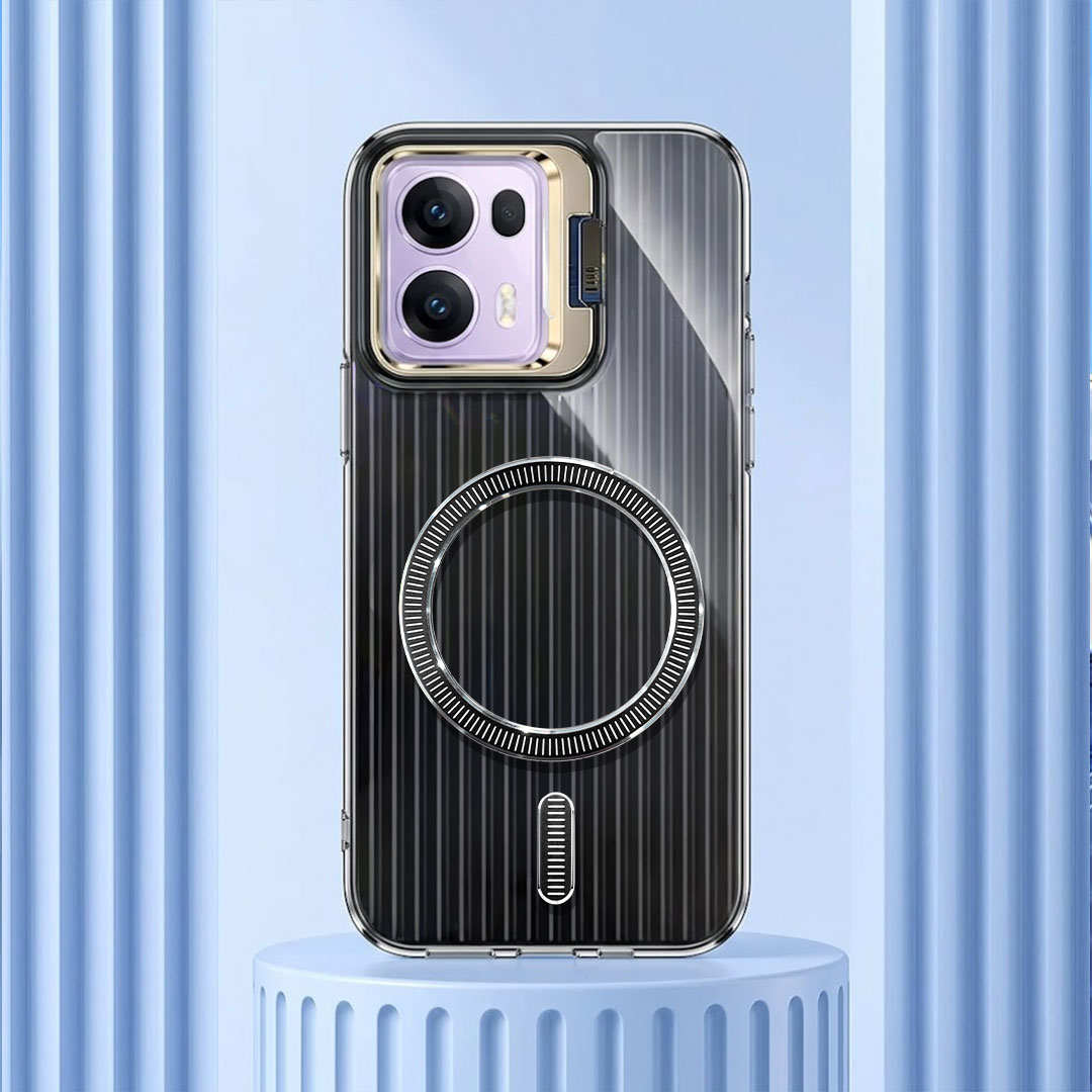 Oppo Reno 13 5G Anti-Yellow Magsafe Liquid Crystal Clear Case