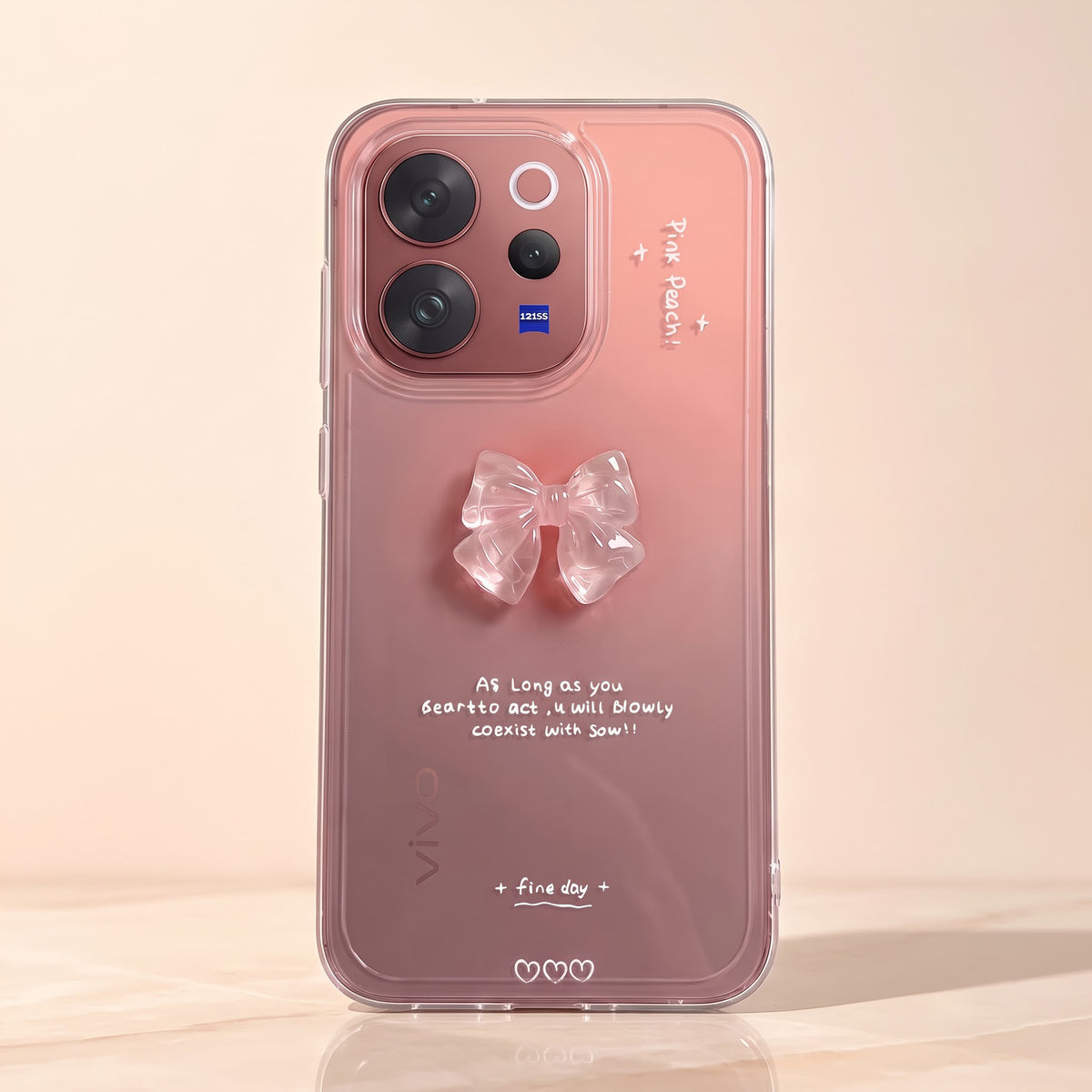 Vivo V70 5G Aesthetic Bow Printed Phone Case
