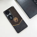 Vivo V40 Pro 5G Luxury Lion Pattern Leather And Liquid Silicone Case