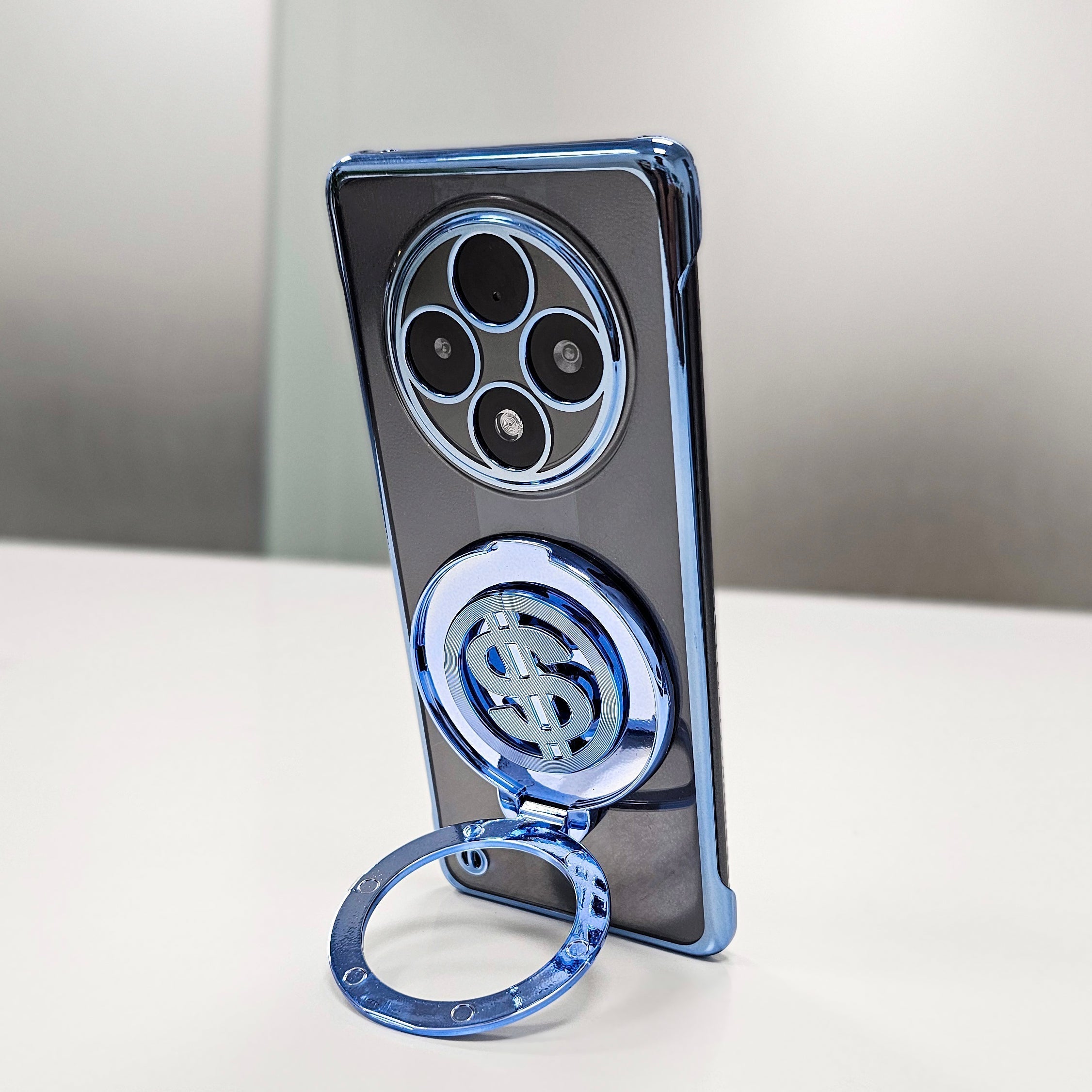 Oppo F27 Pro+ 5G Premium Frameless  Rotating Dollar Case