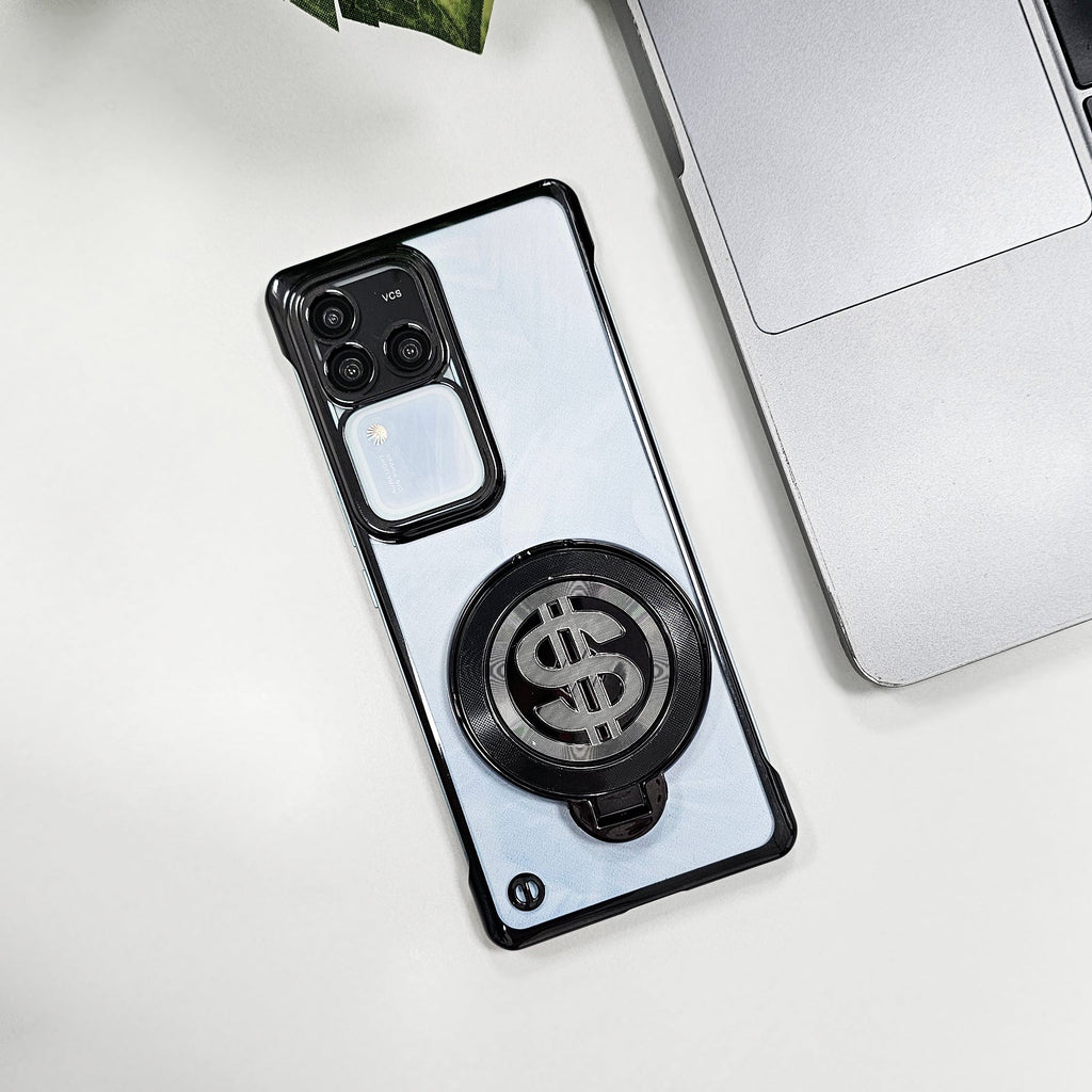Vivo V30 Pro 5G Premium Frameless Rotating Dollar Case