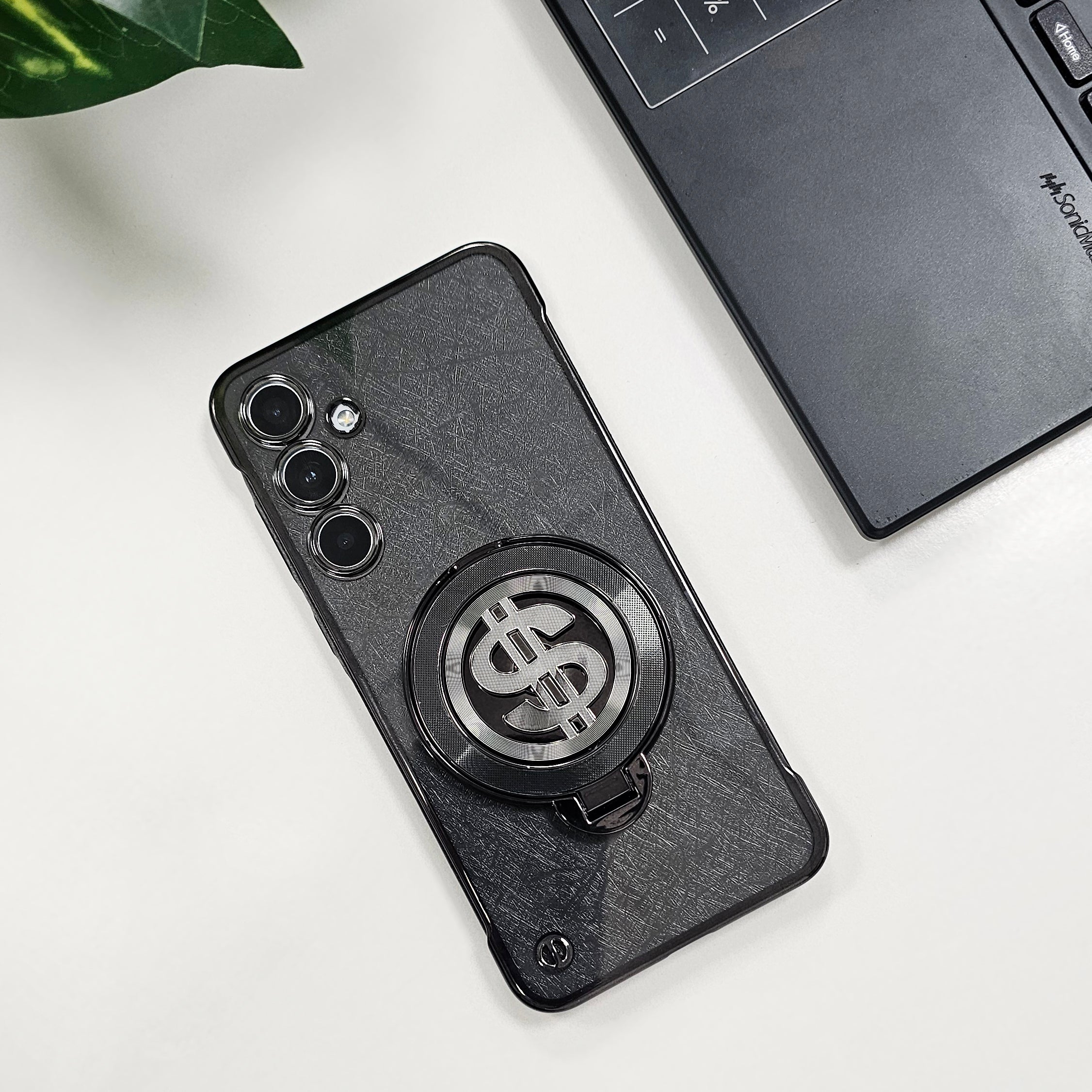 Samsung Galaxy A55 5G Premium Frameless Rotating Dollar Case