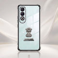 OnePlus Nord CE4 5G Satyamev Jayate 2-in-1 Emblem Transparent Shockproof Airbag Case