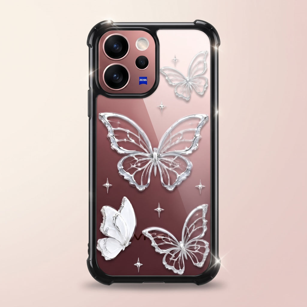 Vivo V70  5G Transparent Butterfly Airbag Cover