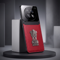 Oppo F31 Pro+ 5G Satyamev Jayate 3D Metal Leather Back Case
