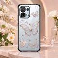 Oppo F31 5G Transparent Butterfly Anti-Yellow Airbag Cover