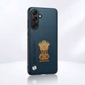 Samsung Galaxy A35 5G Satyamev Jayate Vegan Leather Back Case