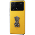 POCO X6 Pro 5G Compatible Satyamev Jayate 3D Metal Emblem Sticker