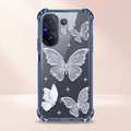 Vivo V60 5G Transparent Butterfly Airbag Cover