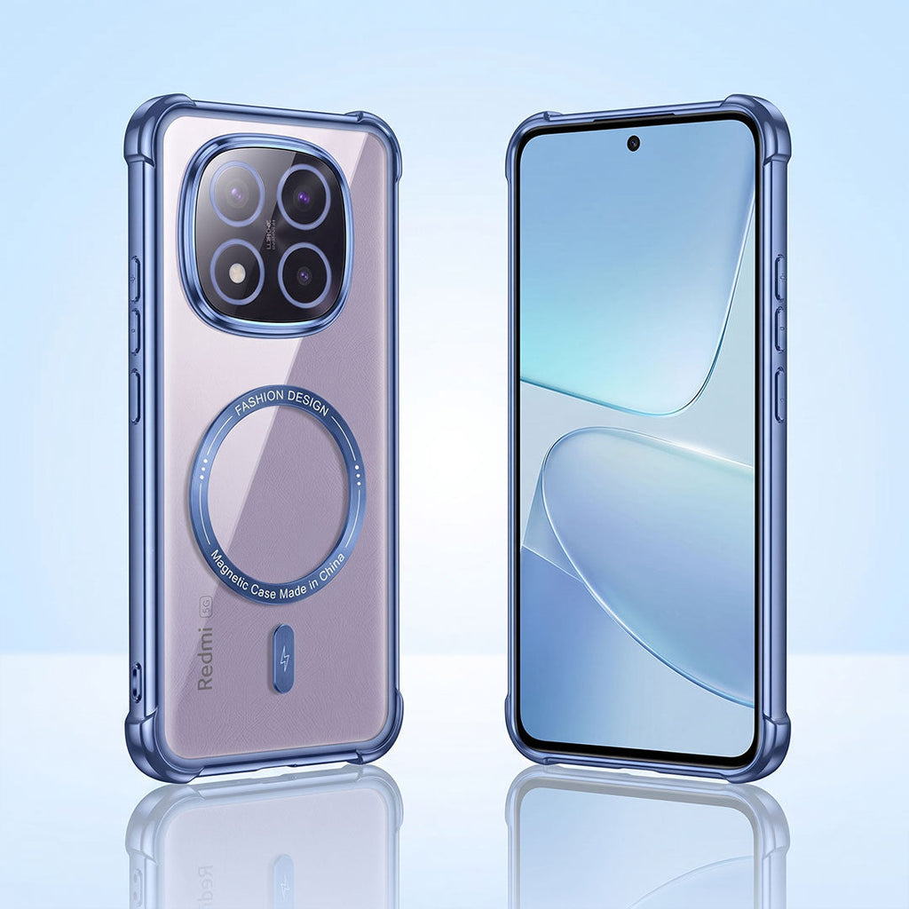 Redmi Note 14 Pro+ 5G Premium Magnetic MagSafe Shockproof Airbag Case (2.O)