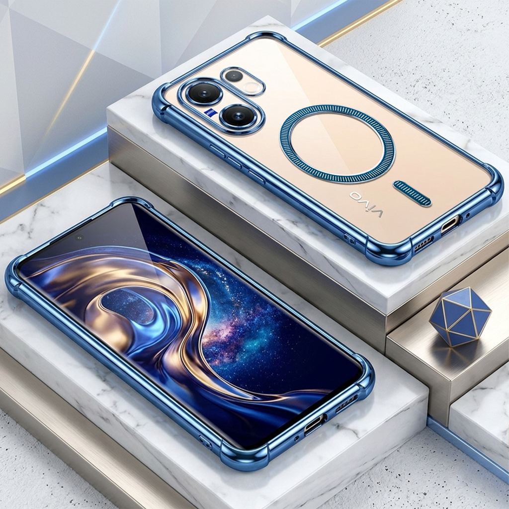 Vivo V60 5G Premium Magnetic Magsafe Airbag Case