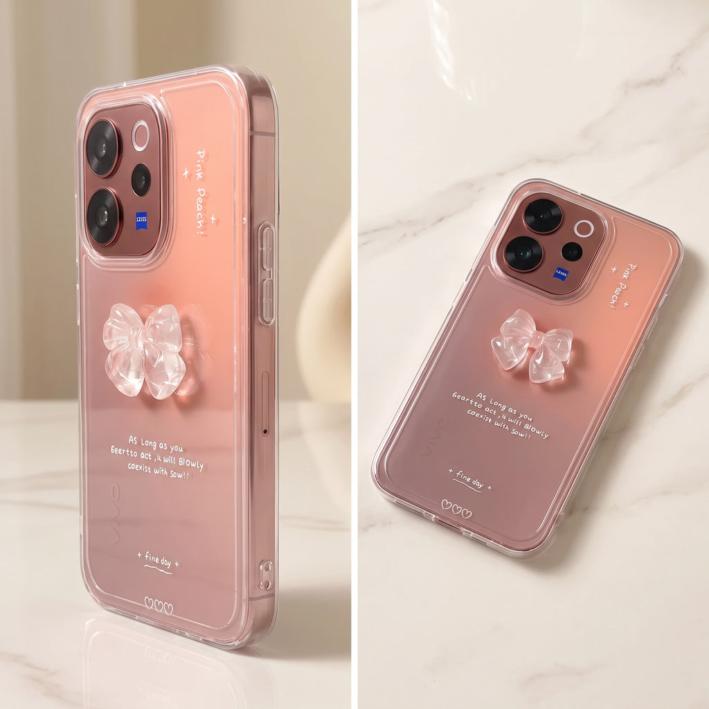 Vivo V70 5G Aesthetic Bow Printed Phone Case