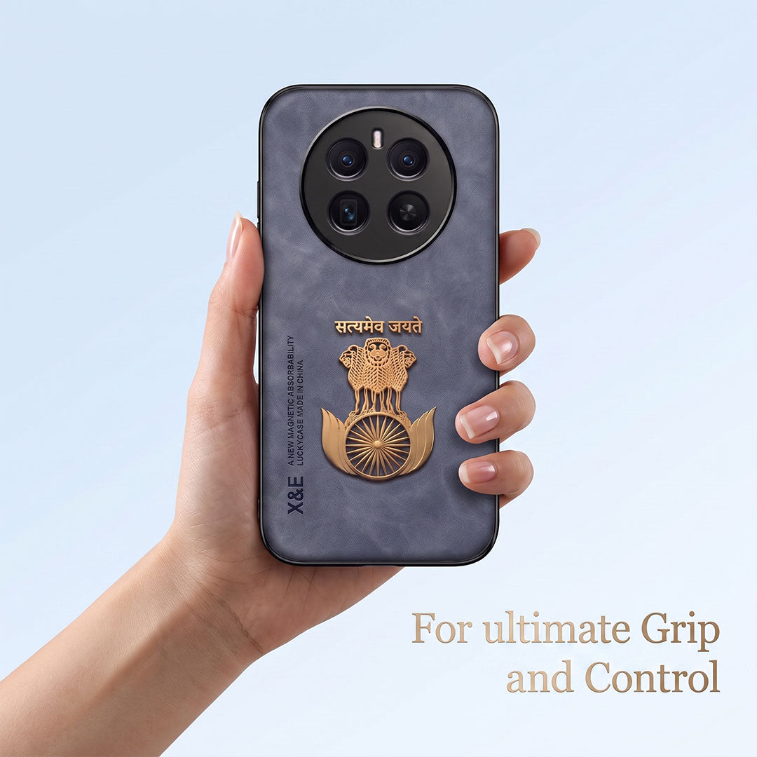Realme 12 Pro+ 5G Satyamev Jayate Comfortable Leather Phone Case