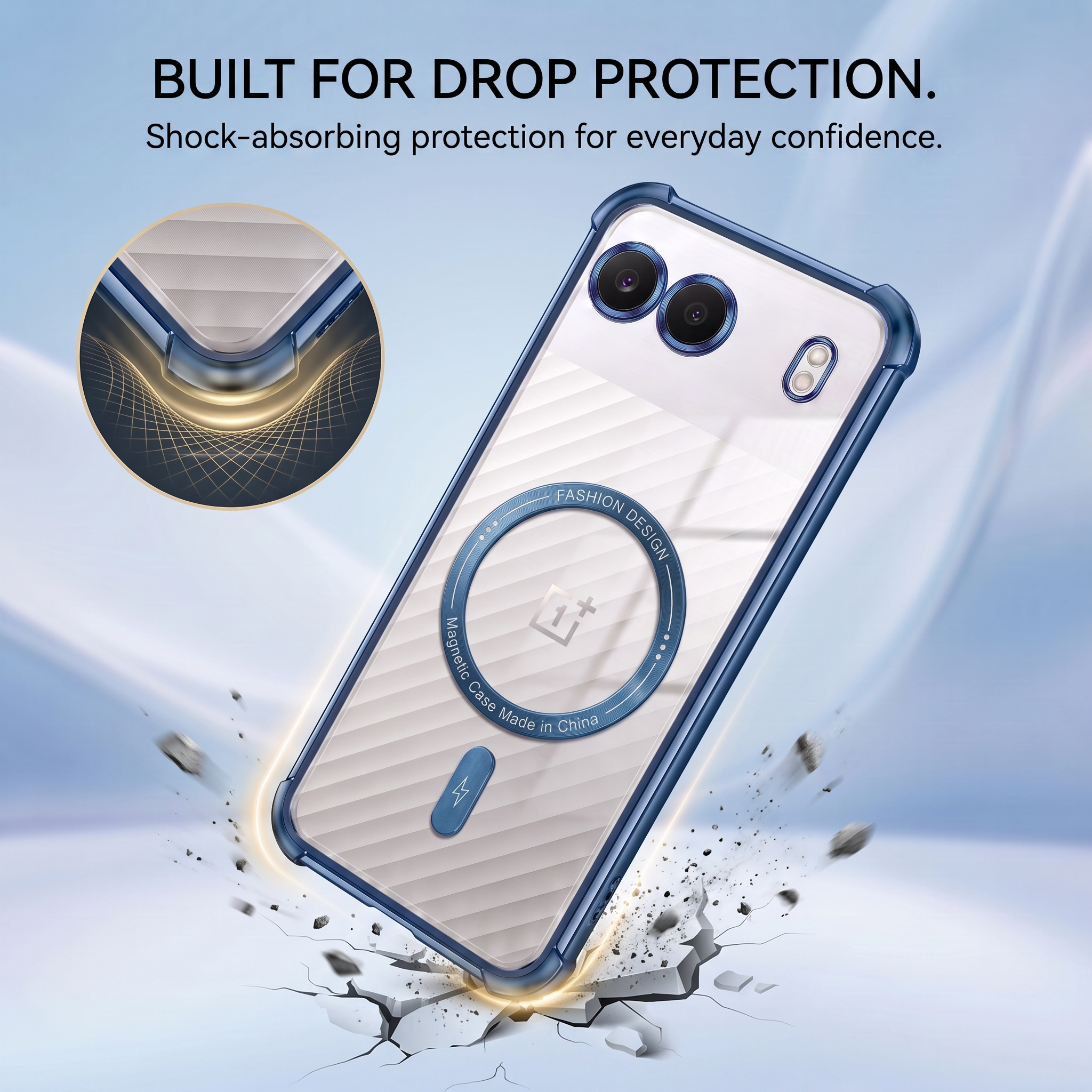 OnePlus Nord 4 5G Premium Magnetic MagSafe Shockproof Airbag Case (2.O)