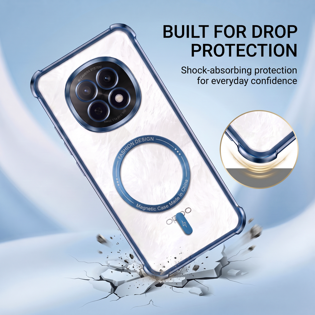 Oppo F29 Pro 5G Premium Magnetic MagSafe Shockproof Airbag Case (2.O)