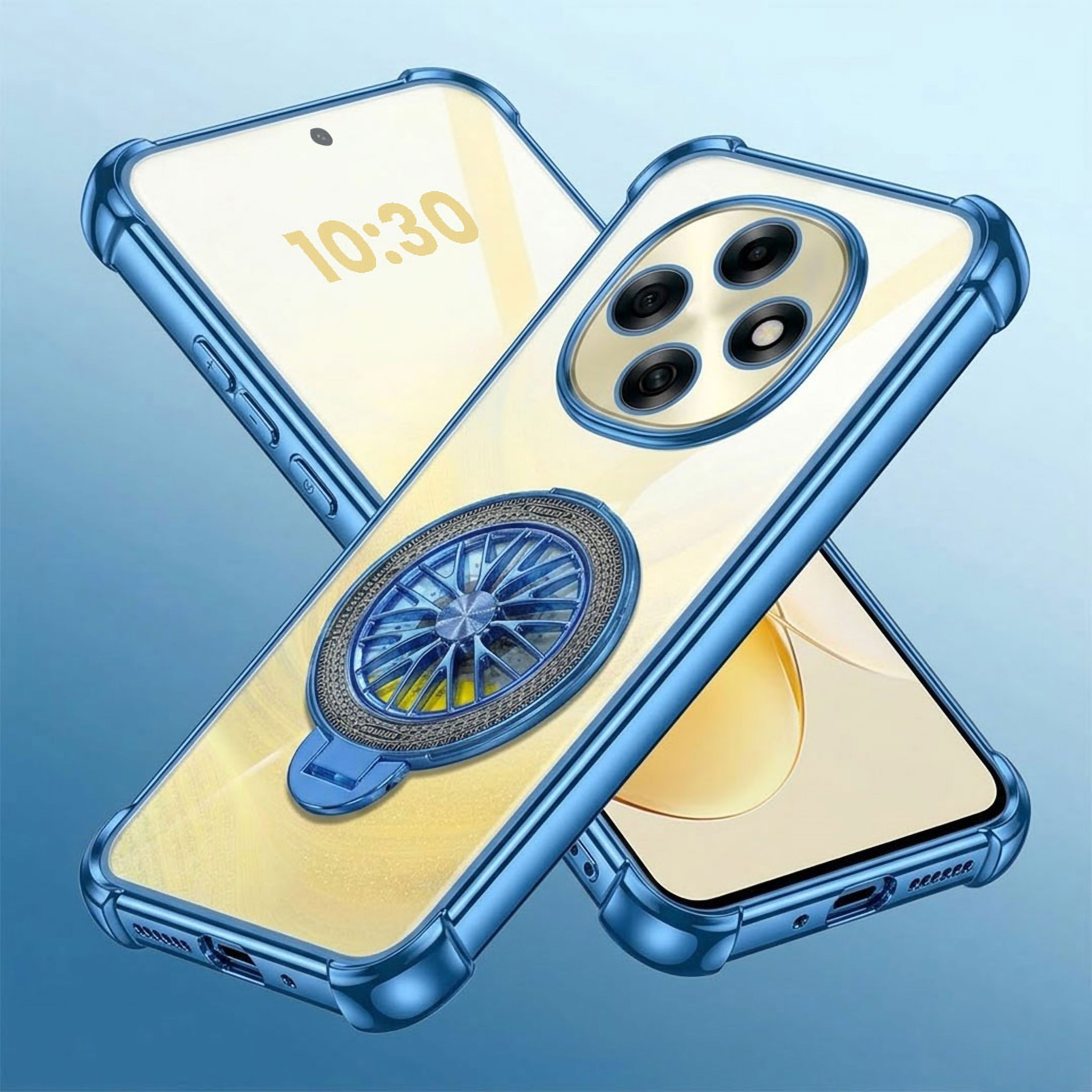 Oppo F31 Pro 5G Premium Stress Buster Wheel Rotating Shockproof Airbags Case