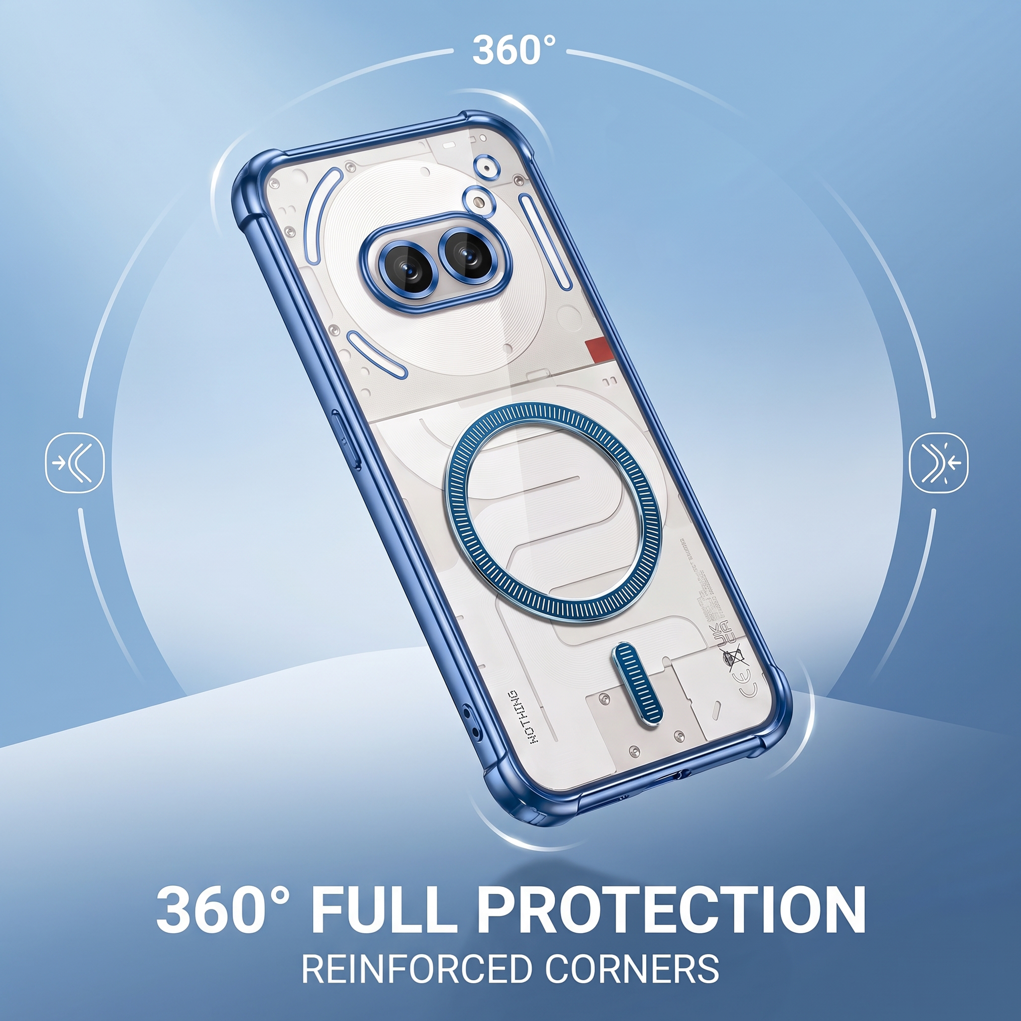 Nothing Phone 2a 5G Premium Magnetic Magsafe Airbag Case