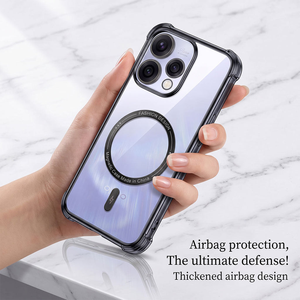 Oppo Reno 15 5G Premium Magnetic MagSafe Shockproof Airbag Case (2.O)