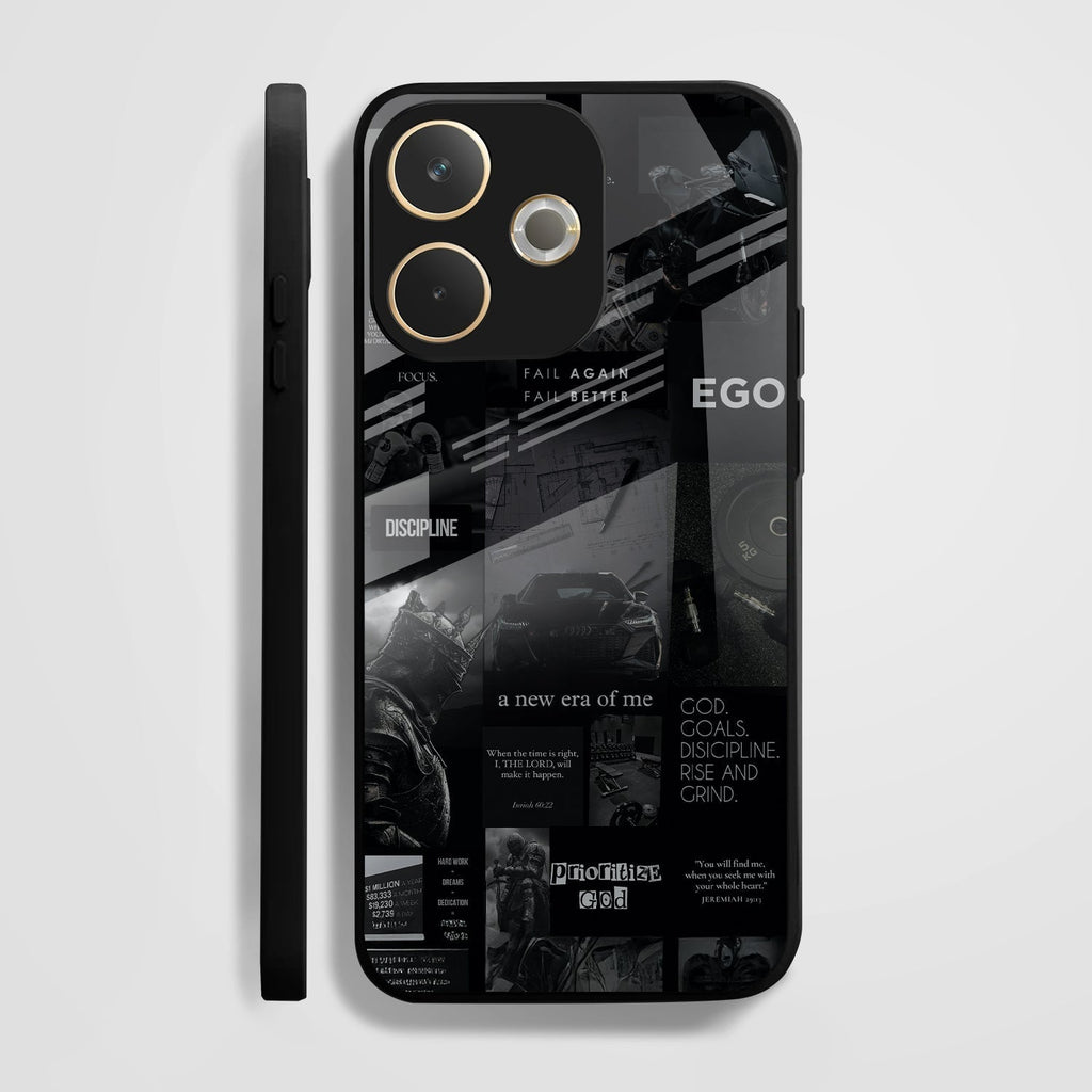 Oppo A5 Pro 5G Premium Acrylic Shockproof Glass Back Case (New Era)