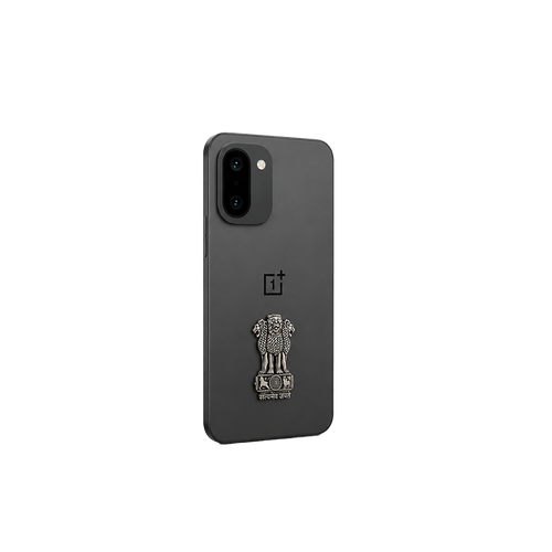 OnePlus 15R 5G Compatible Satyamev Jayate 3D Metal Emblem Sticker