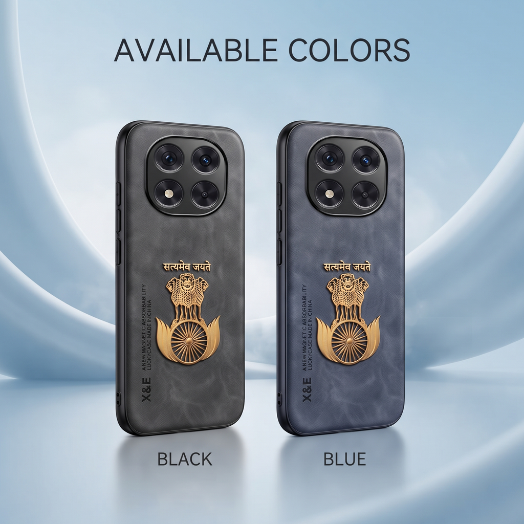 Redmi Note 14 Pro+ 5G Satyamev Jayate Comfortable Leather Phone Case