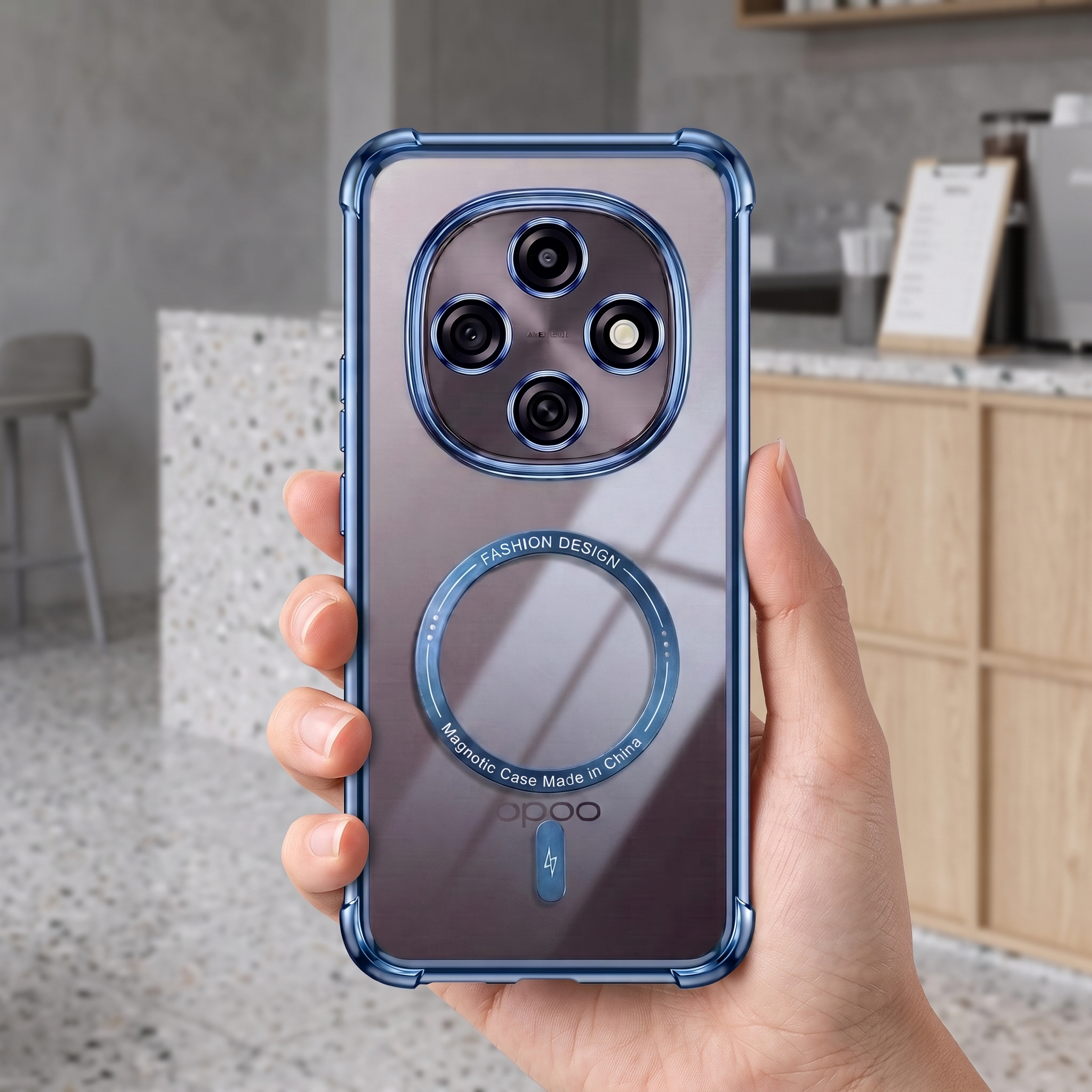 Oppo F31 Pro 5G Premium Magnetic MagSafe Shockproof Airbag Case (2.O)