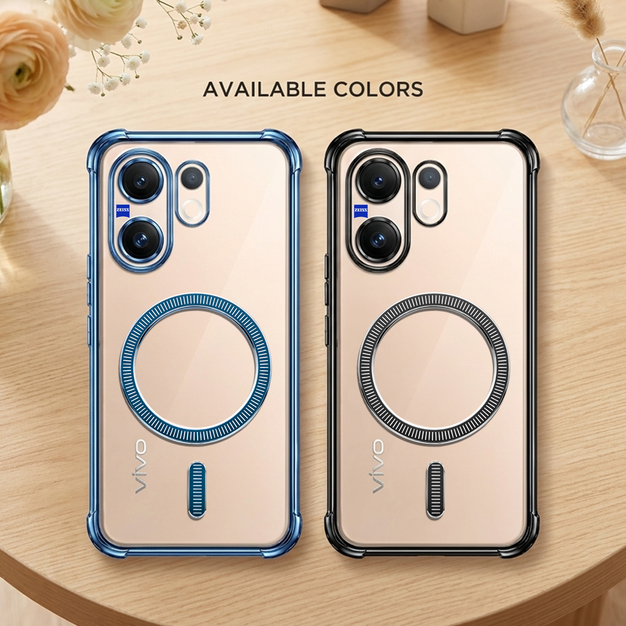 Vivo X200 FE 5G Premium Magnetic Magsafe Airbag Case