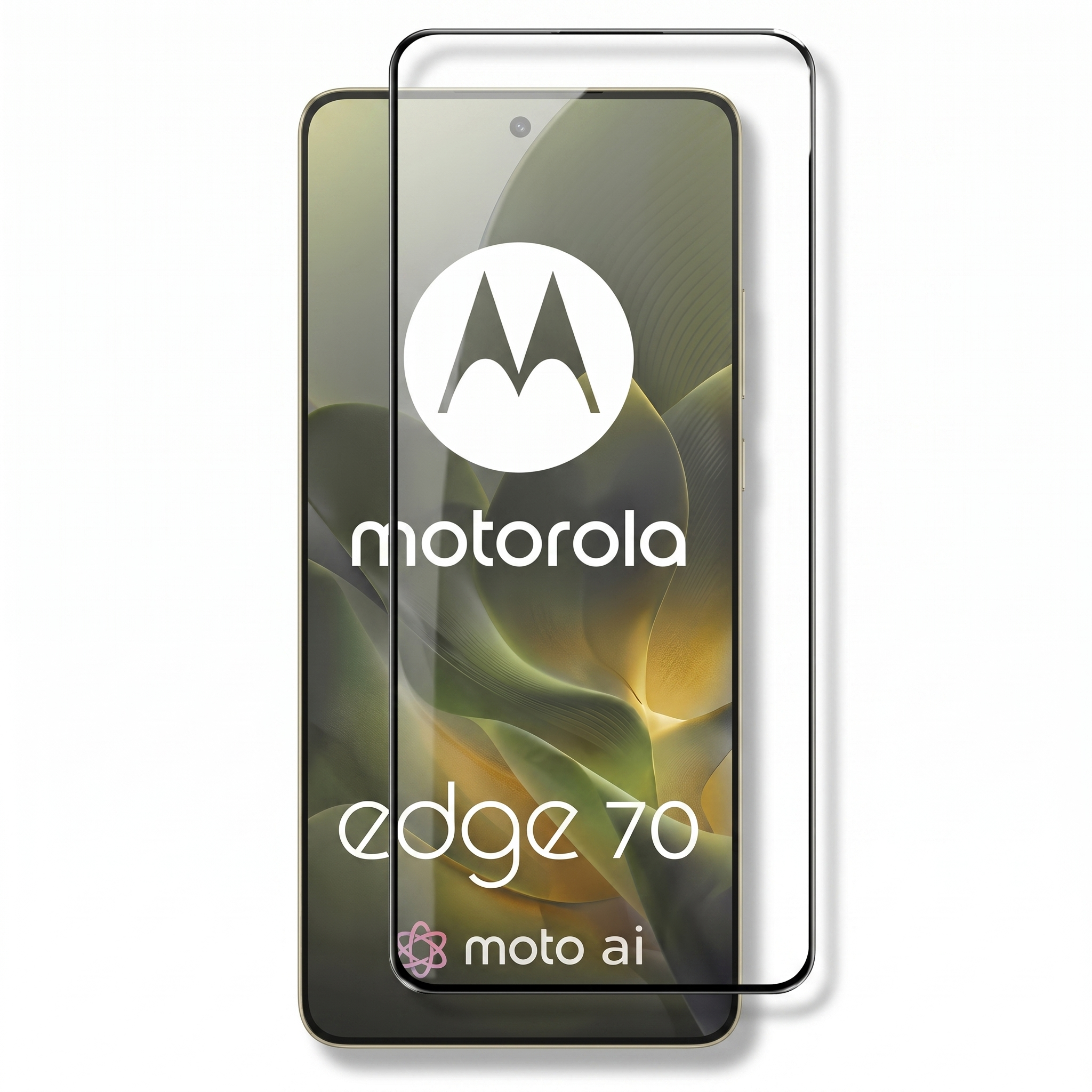 Motorola Edge 70 5G Original Luxury Magnifier Ring Stand Shockproof Airbags Corner Case