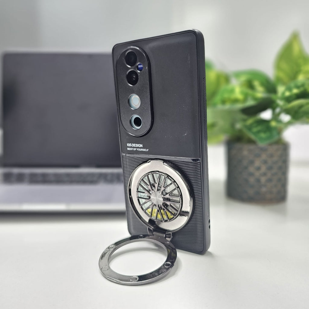 Vivo V40 Pro 5G Best Selling Stress Buster Wheel Hybrid Scratch Resistant Back Case