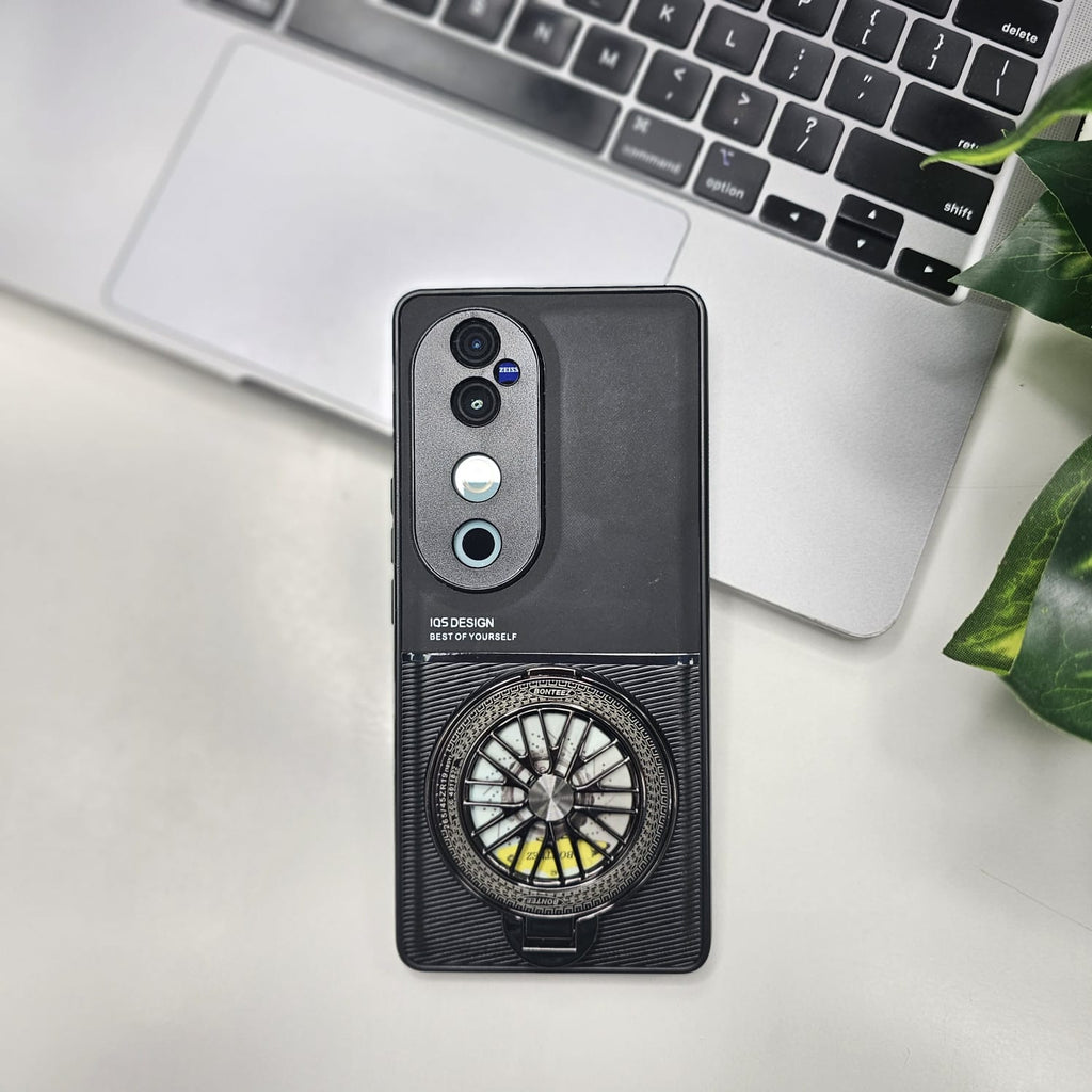 Vivo V40 Pro 5G Best Selling Stress Buster Wheel Hybrid Scratch Resistant Back Case
