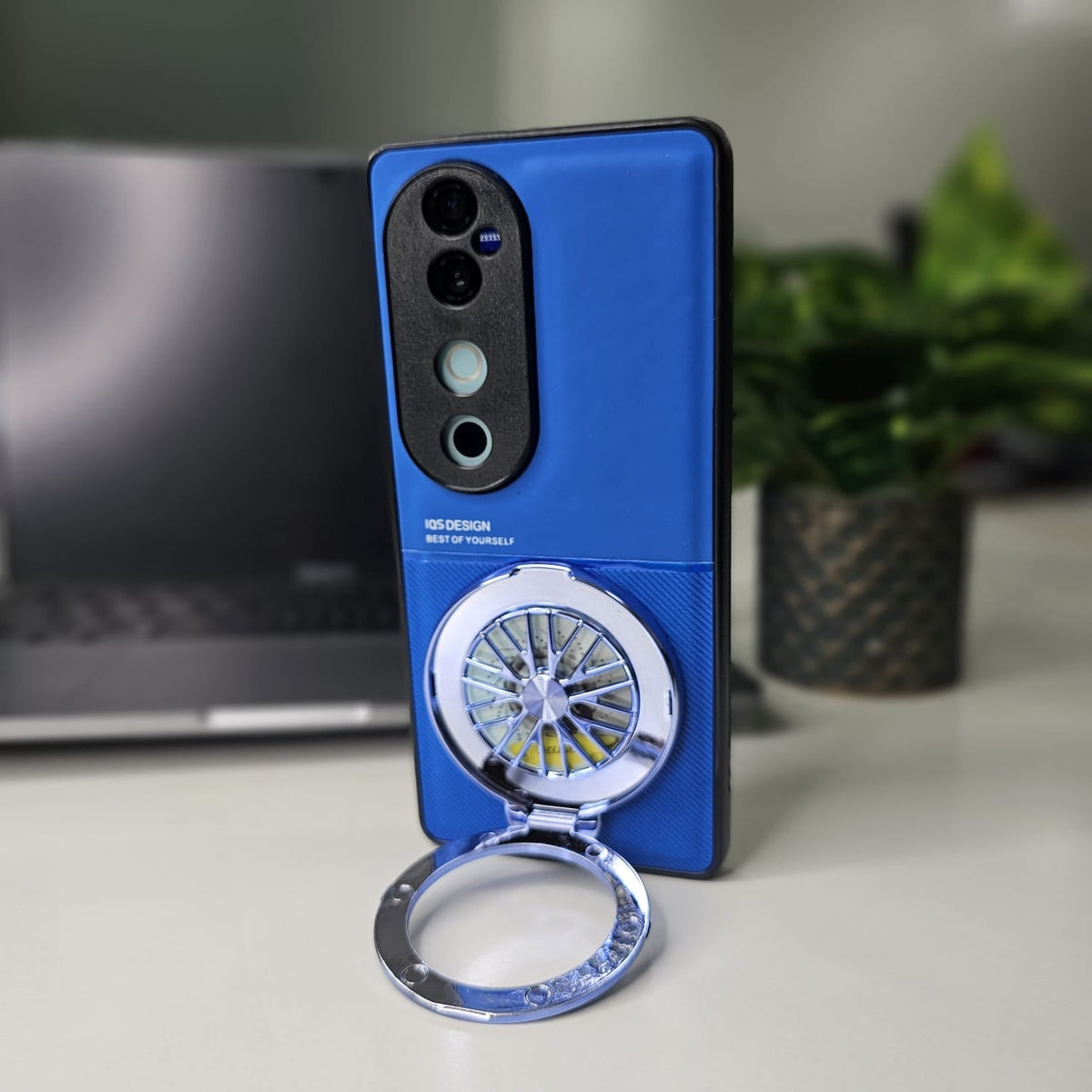Vivo V40 Pro 5G Best Selling Stress Buster Wheel Hybrid Scratch Resistant Back Case