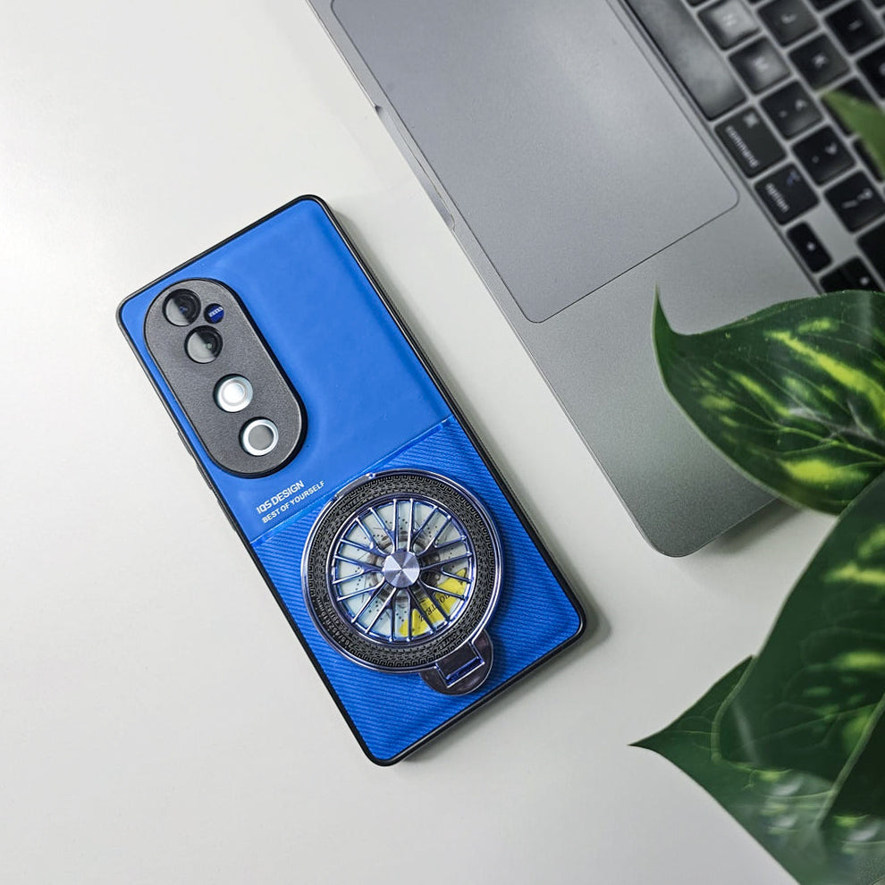 Vivo V40 5G Best Selling Stress Buster Wheel Hybrid Scratch Resistant Back Case