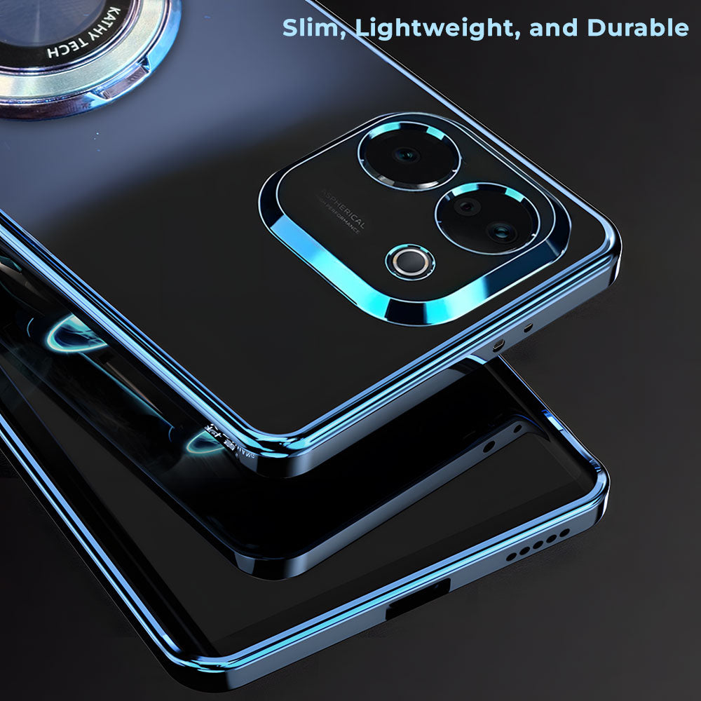 Vivo T3 Pro 5G Magnifier Electroplating Case