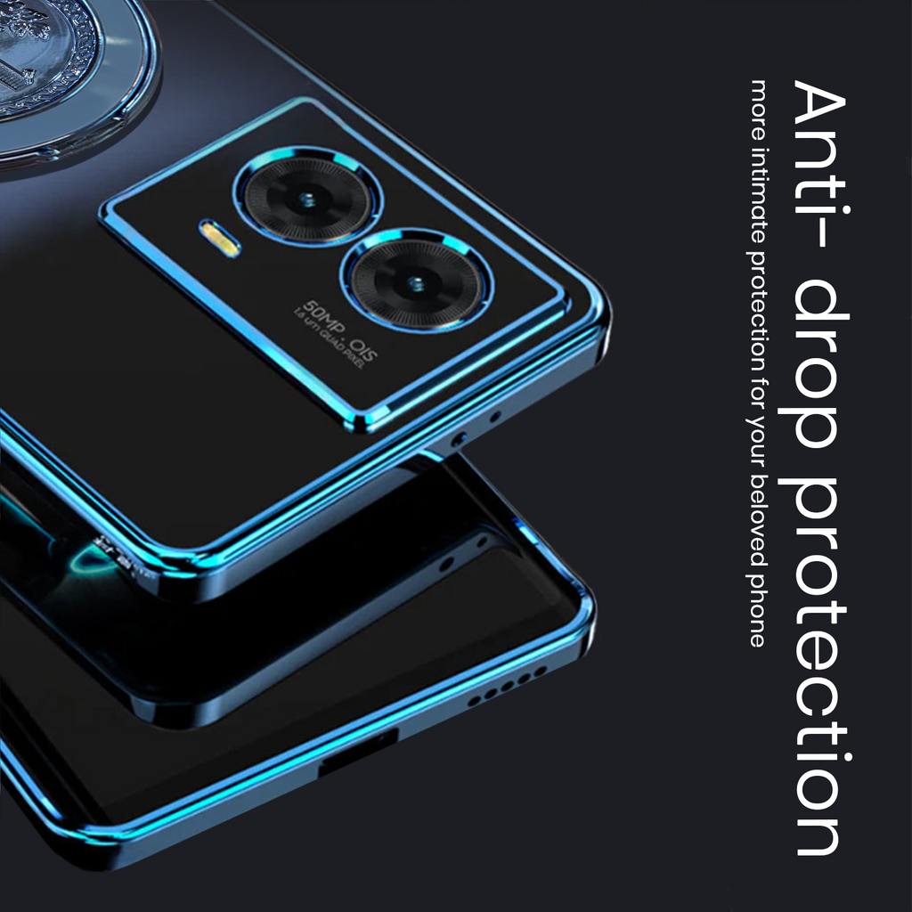 Motorola Edge 50 Fusion 5G Electroplating Billion Wheel Case