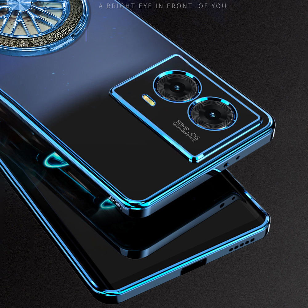 Motorola Edge 50 Fusion 5G Ferrari Wheel Electroplating Case