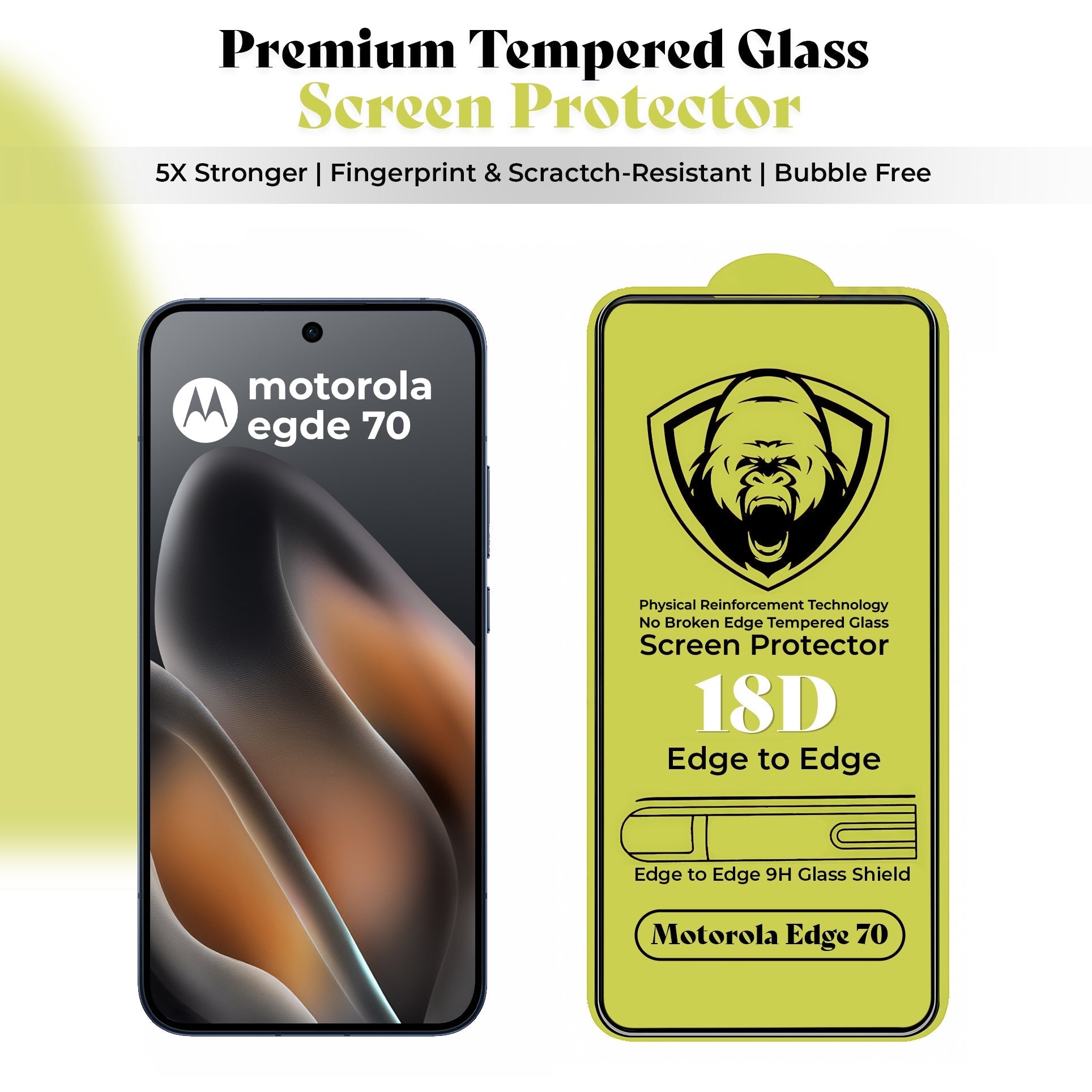 Motorola Edge 70 5G Premium Stress Buster Wheel Rotating Shockproof Airbags Case