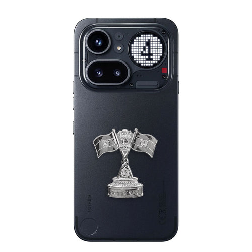 Nothing Phone 4A Pro 5G Compatible Satyamev Jayate 3D Metal Emblem Sticker