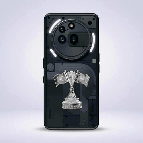 Nothing Phone 3A Pro 5G Compatible Satyamev Jayate 3D Metal Emblem Sticker