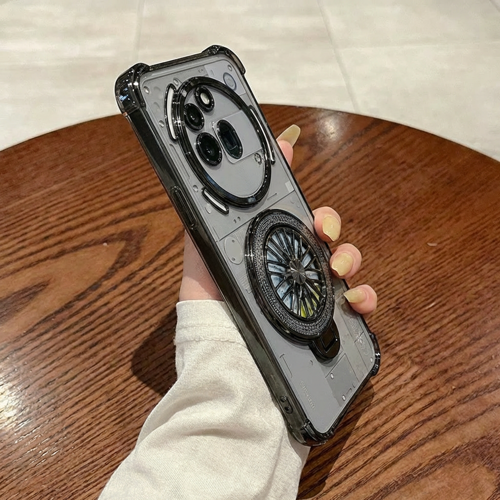 Nothing Phone 3a Pro 5G Premium Stress Buster Wheel Rotating Shockproof Airbags Case