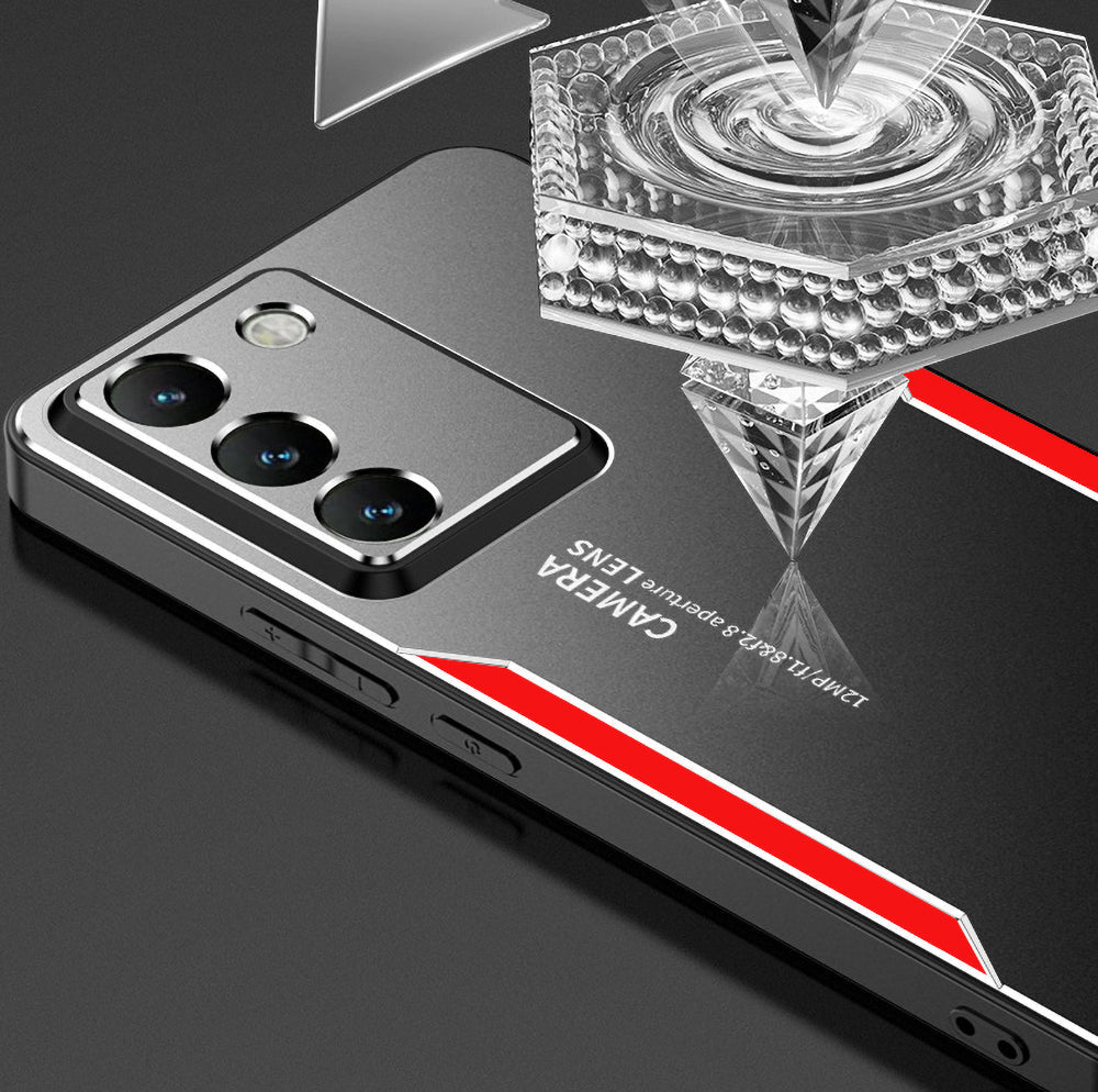 Vivo Y200e 5G Luxury Aluminium Metal Frame Protective Case