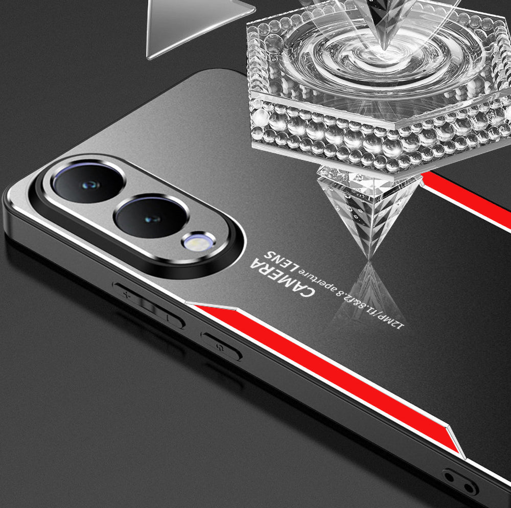 Vivo Y28 5G Luxury Aluminium Metal Frame Protective Case
